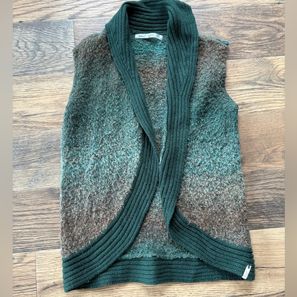 Woolrich Sleeveless Sweater Cardigan